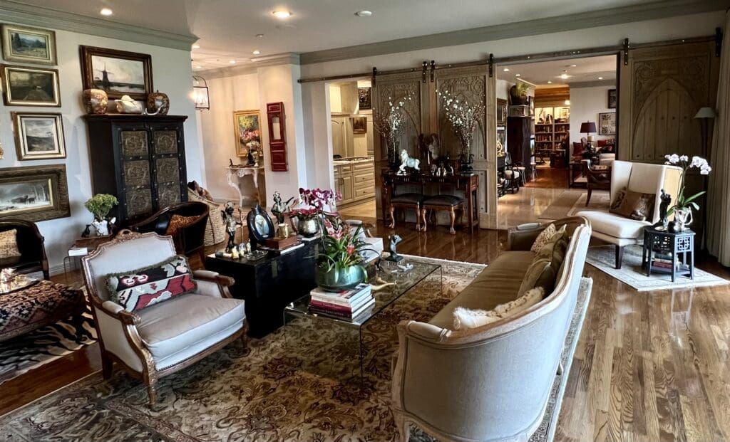 This charming traditional-style home at Plaza II will be on the tour as well. (Photo by Shoot2Sell and Turtle Creek Association)