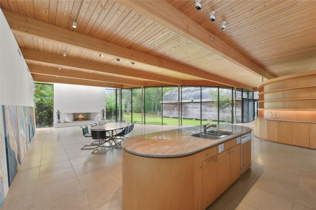 Legendary 101-Year-Old Houston Architect’s Modernist Marvel of a Bellaire Home Hits the Market — No Teardowns, Please