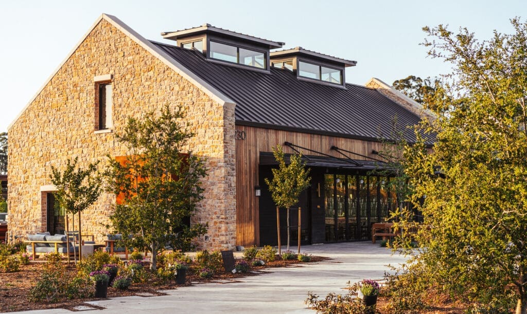 The property’s dining options also reflect Overland's spirit of creating spaces that invite togetherness through the authenticity of the destination. (Photo by Overland Partners)