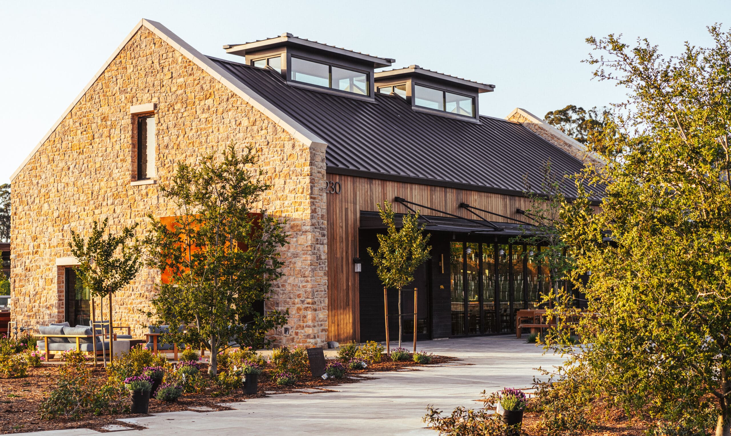 Overland Partners Stanly Ranch Napa Valley Bear Restaurant (Photo by Overland Partners)