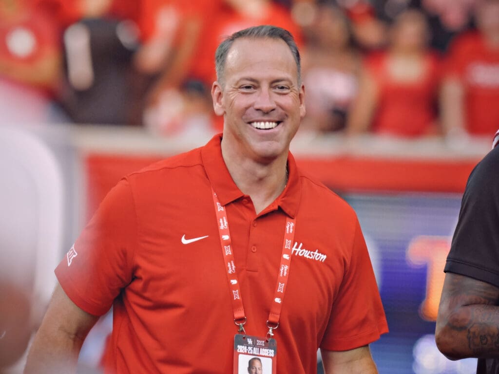 University of Houston athletic director Eddie Nuñez has remade UH's athletic department in many ways. (Photo by F. Carter Smith)