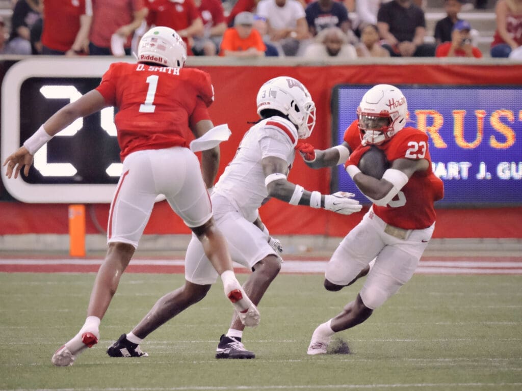 If the University of Houston is going to have any success this season, running back Parker Jenkins will have to be a big part of it. (Photo by F. Carter Smith)