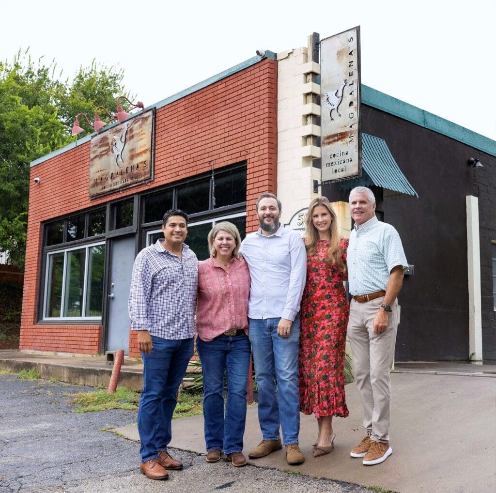 Westland Catering Company is a partnership between Juan Rodriguez, Gigi Howell, Marc McBride, Paige Rodriguez, and Bourke Harvey.