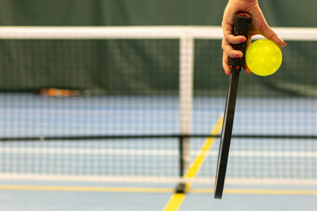 Get involved in The Woodlands' competitive pickleball scene. Image: aleksander Saks/Unsplash. 