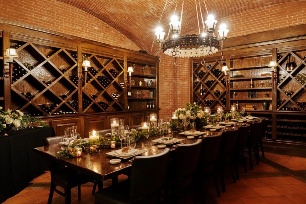 The Wine Room at Nobu Dallas can seat up to 20 people. (Courtesy)