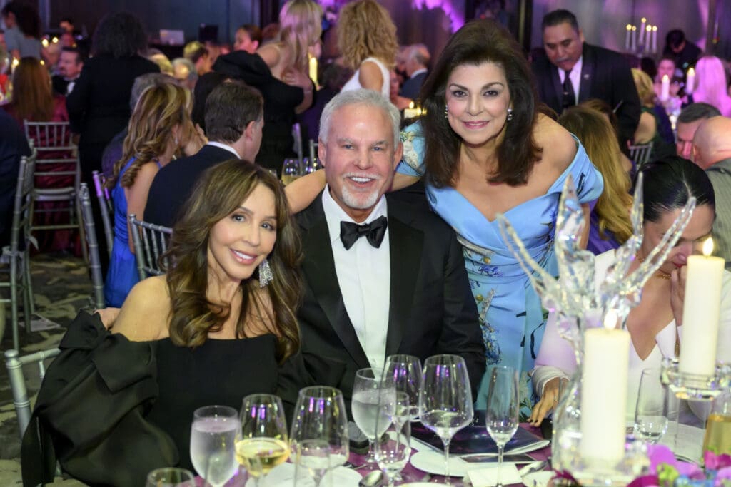 Laura Ward and Houston Children's Charity raised $6.2 million at their annual gala at the Post Oak Hotel on October 19, 2024, with special appearances by Curtis "50 Cent" Jackson, NFL Hall of Famer Andre Johnson and a surprise Zoom call with actor Jeremy Renner. The evening concluded with a performance by the band Chicago. (Photo courtesy Houston Children's Charity)