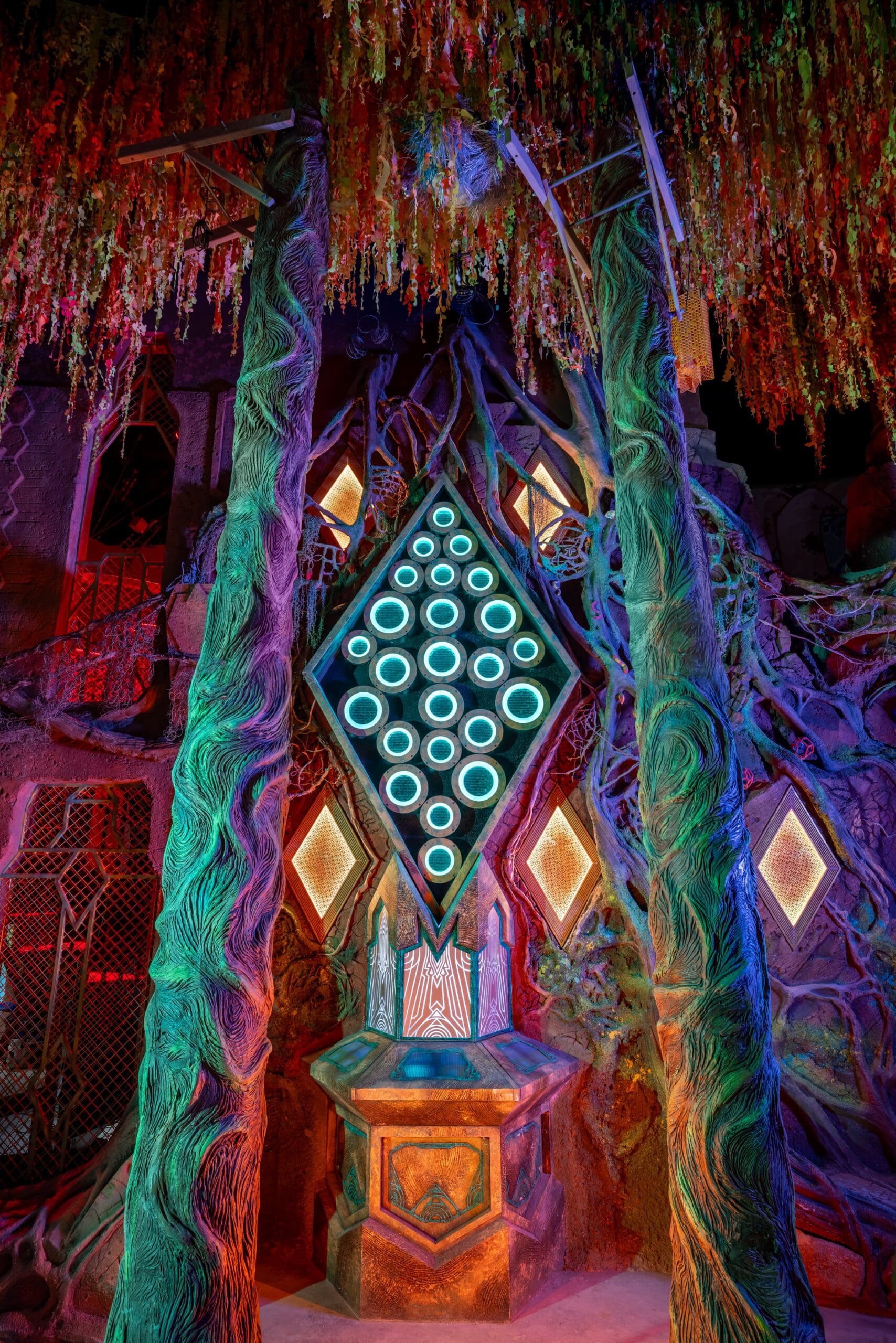 Metallophone at Meow Wolf Houston: Radio Tave (Courtesy Meow Wolf)