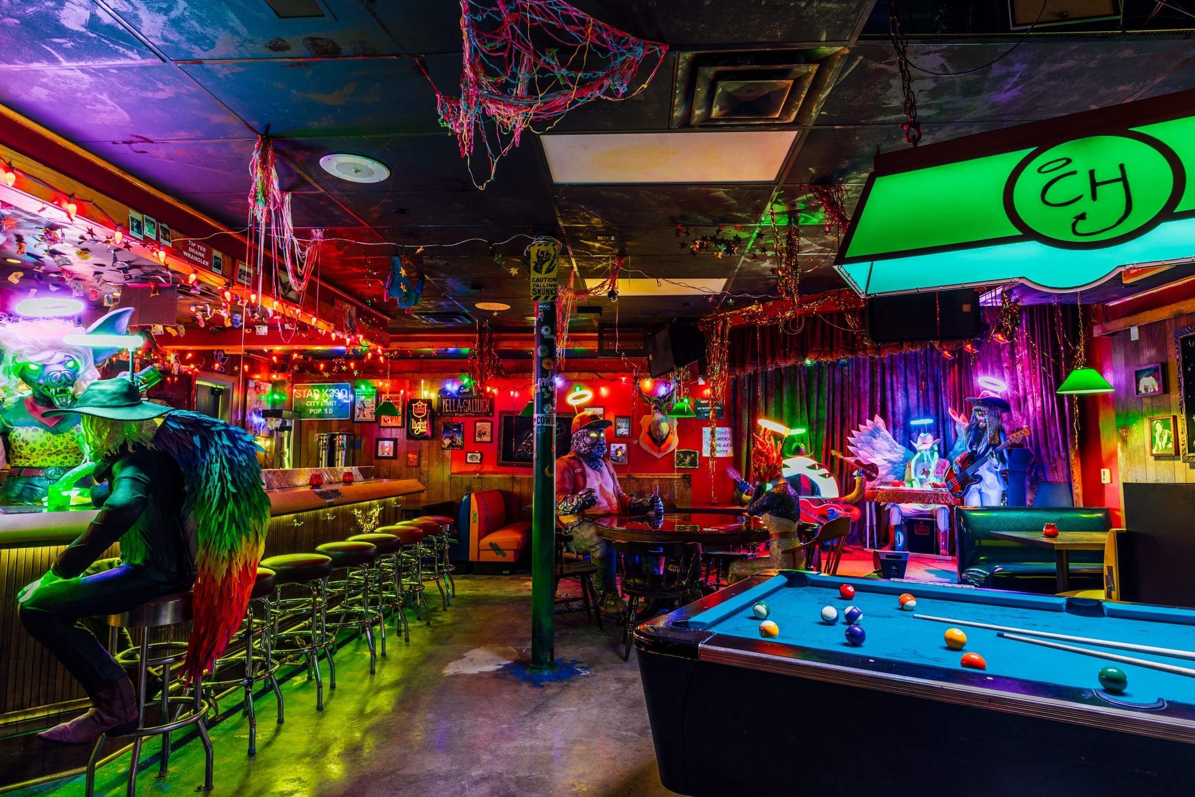 Cowboix Hevvven at Meow Wolf Houston: Radio Tave (Photo by Arturo Olmos)