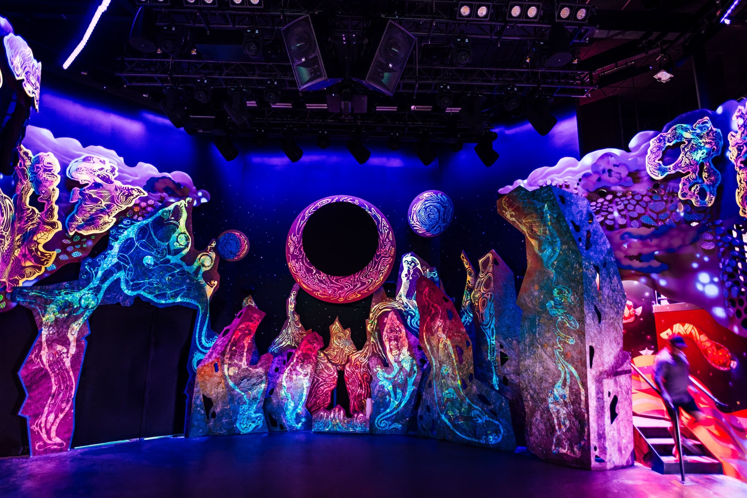 Theta Theatre at Meow Wolf Houston will host actual concerts. (Photo by Arturo Olmos)