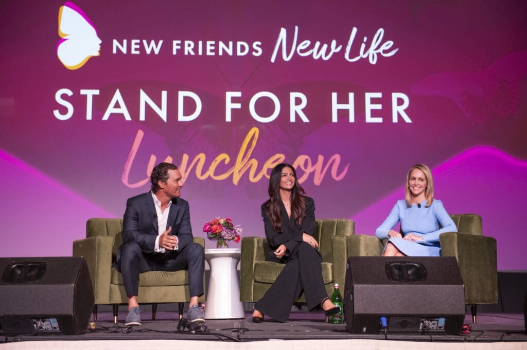 Camila and Matthew McConaughey Dazzle at Dallas’ New Friends New Life Luncheon