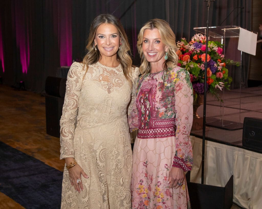 Luncheon Co-Chairs Lisa Rocchio and JoJo Fleiss (Photo by Tamytha Cameron and Celeste Cass)