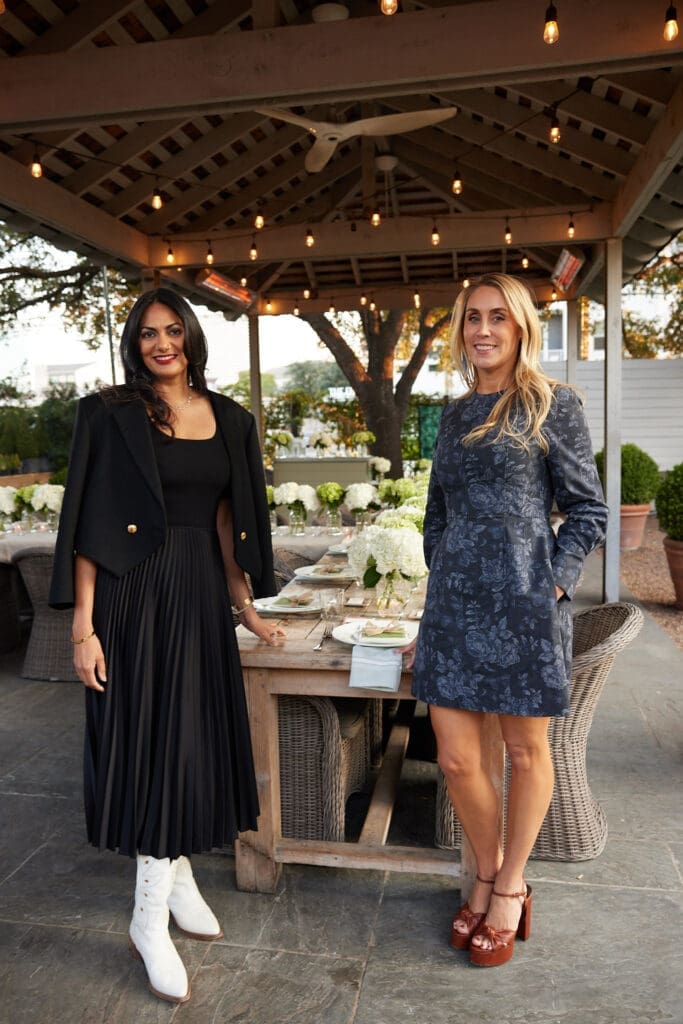 Surya and the Moon founders Sneha Calarese and Keri Clavin welcomed guests. (Photo by Nneoma Aiiwe)