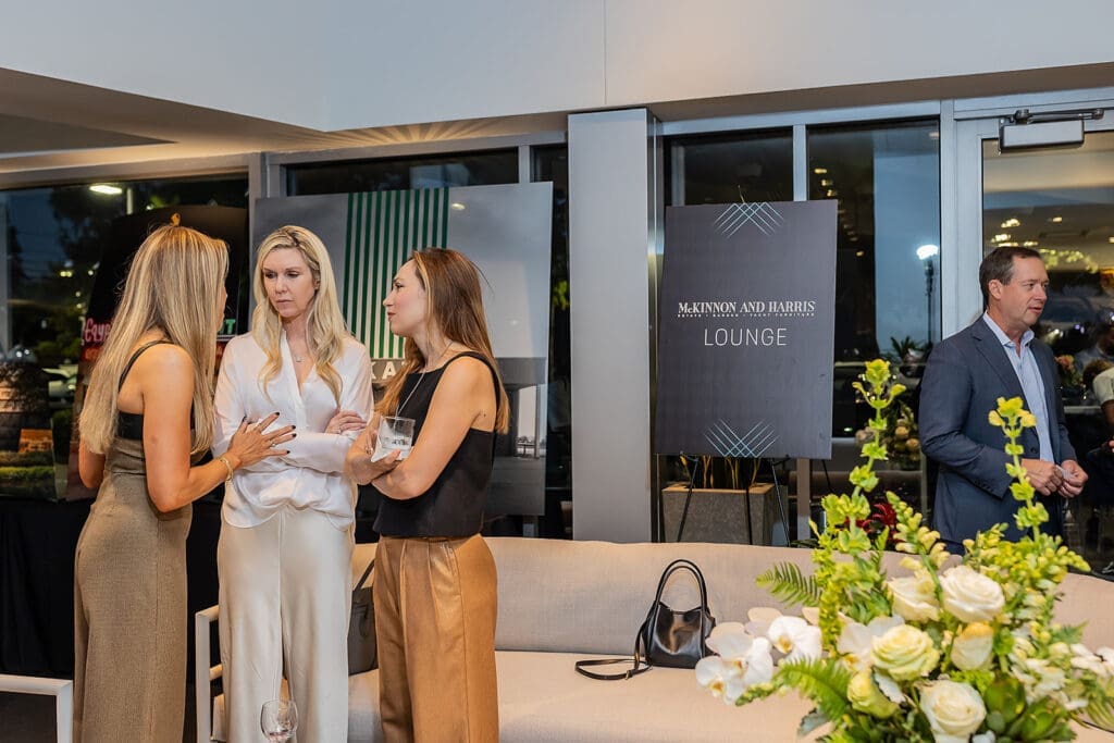 A portion of the proceeds from the evening’s art sales benefitted The Children’s Tumor Foundation and Dallas Children’s Advocacy Center.