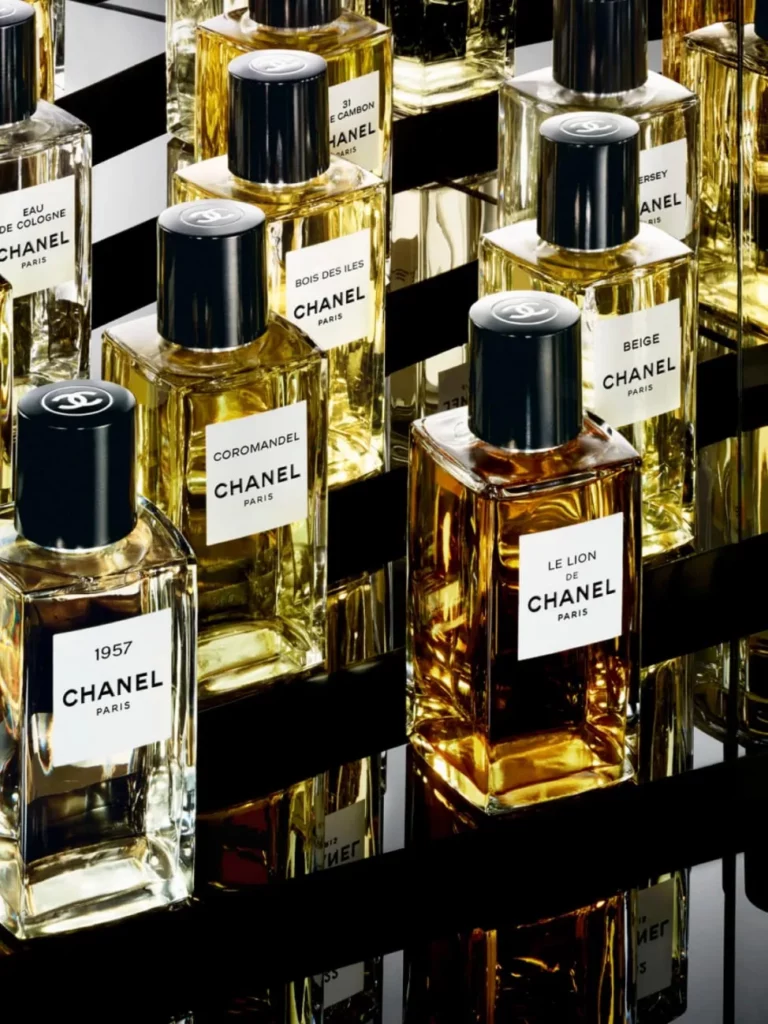 Chanel Fragrance and Beauty boutique contains a full collection of Les Exclusivs along its back wall