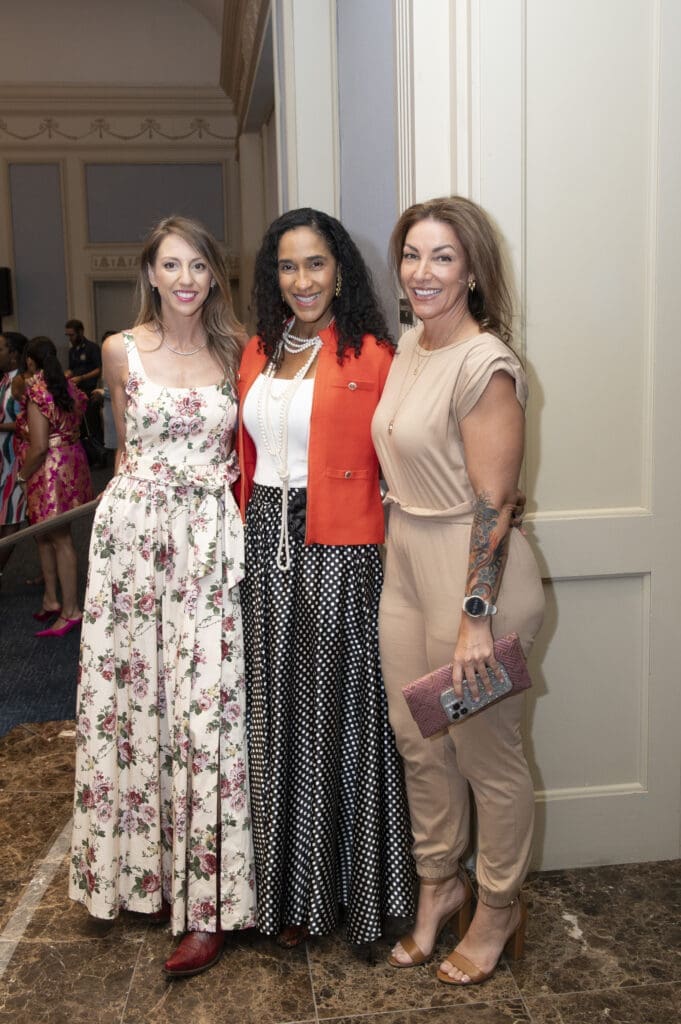 Chelsey Baker, Margarita Weis and Brook Armstrong (Photo by Tamytha Cameron and Celeste Cass)