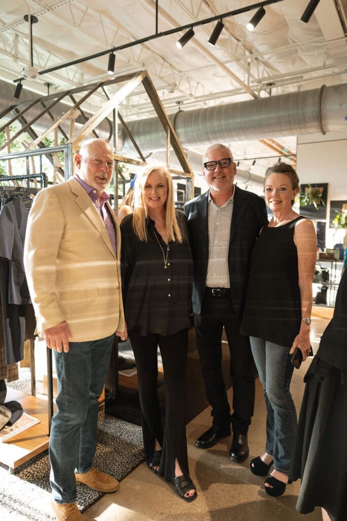 Cliff Risman, Suzanne & David Droese, Janet Davis (Photo by Becca Patton, Beckley & Co.)