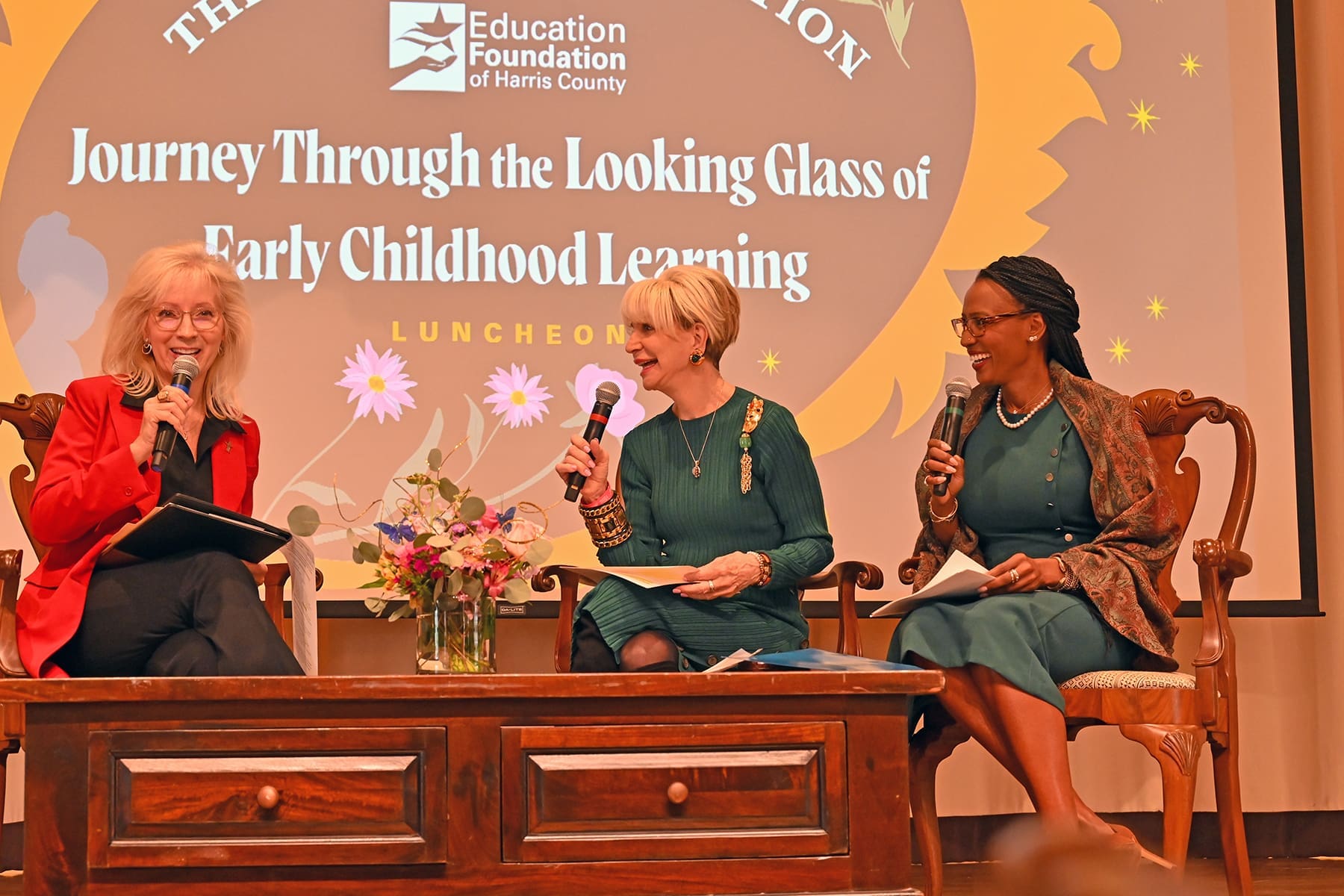 Pat Mann Phillips, Leisa Holland-Nelson Bowman, Shavonnah Roberts Schreiber,