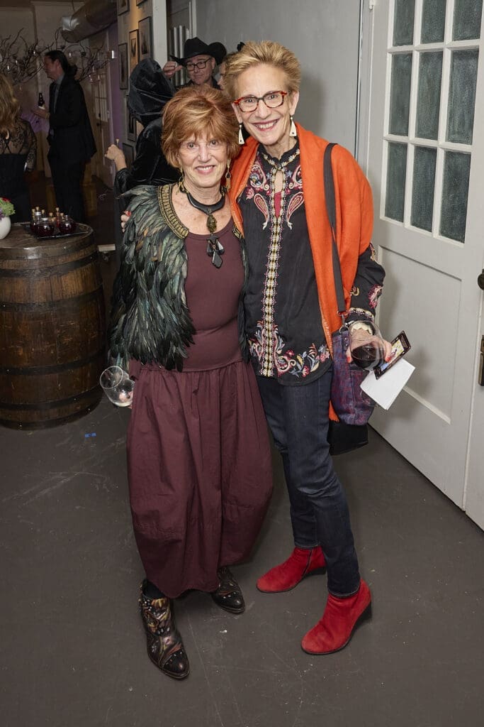 Donna Wilhelm and Gayle Halperin (Photo by Nate Rehlander)