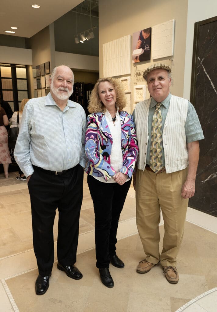 Frank Laird, Valerie Peters, Patrick Platner (Photo by George Fiala)
