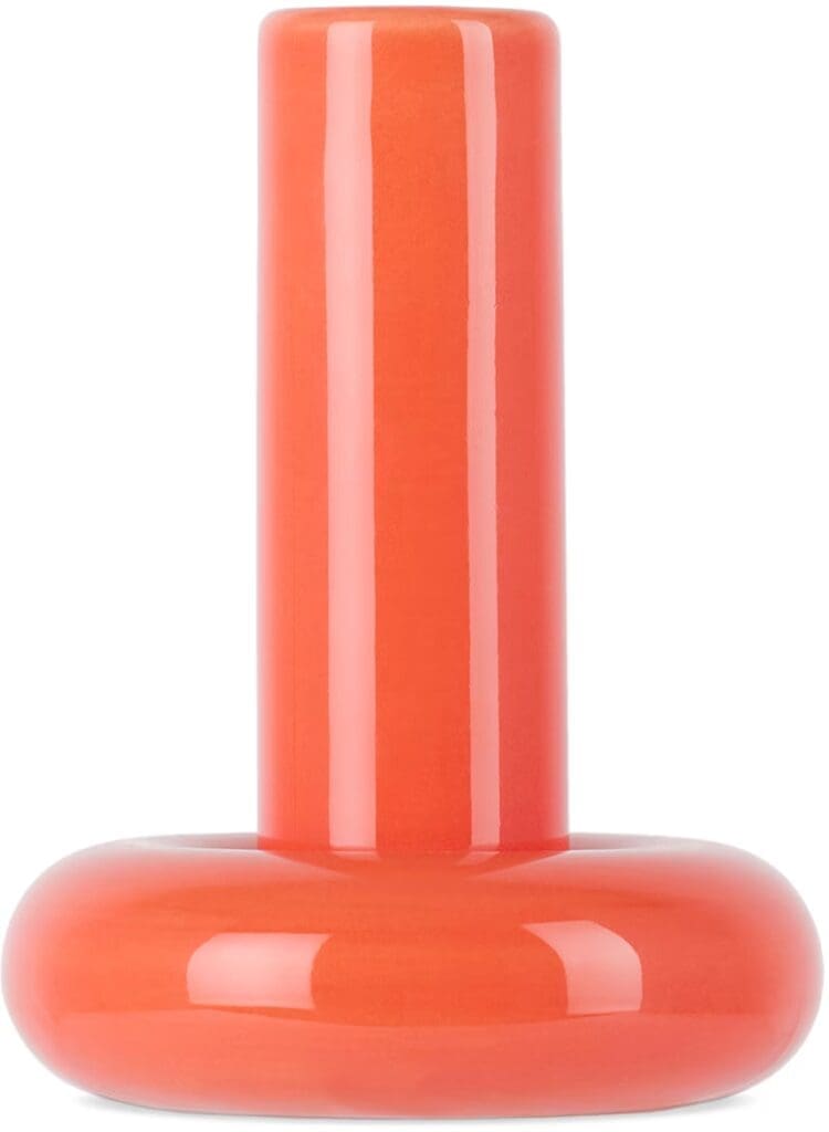 Gustaf Westman Red Chunky 140 Candle Holder ($65)