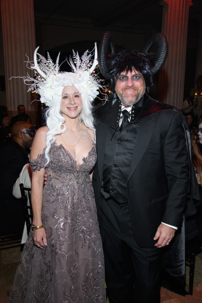 Heather & Mark Teshoian at the Children's Museum Houston 'Noir Ball'