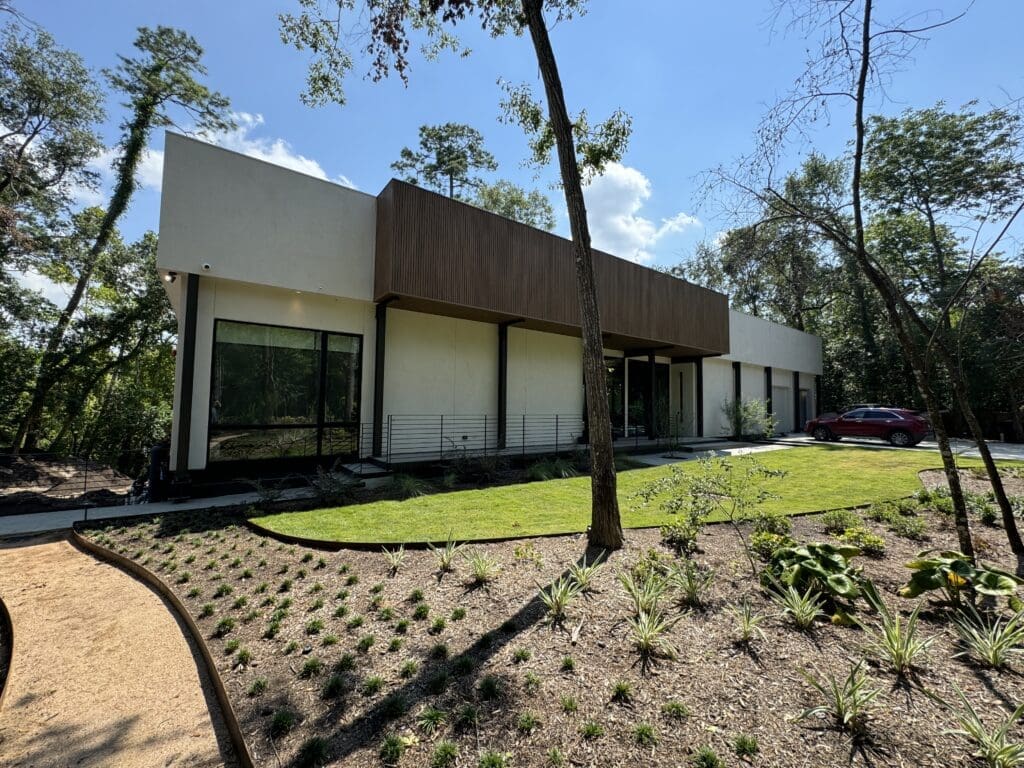 853 Kuhlman Road, Collaborative Design Group, will be in the AIA Houston Home Tour 2024. (Photo by Mark Bufalini)