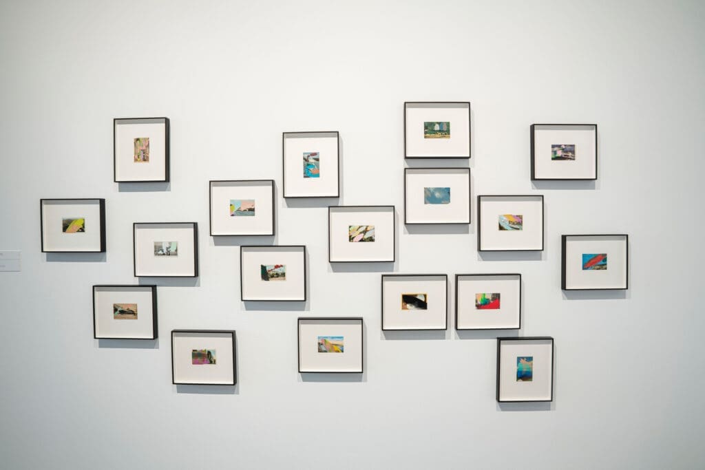 An installation view of "Tacita Dean: Blind Folly" at The Menil Collection in Houston. (Photo by Paul Hester, courtesy The Menil Collection)