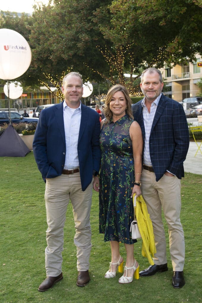 Jeff Staubach, Stephanie & Todd Phillips (Photo by Tamytha Cameron and Celeste Cass)