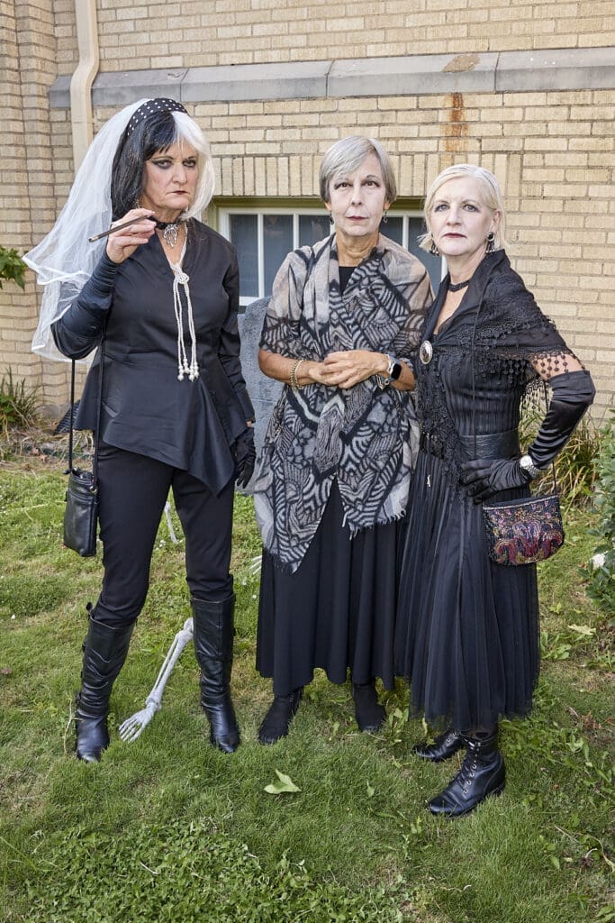 Laura Einspanier, Beverly Goulet, and Denise Lynn (Photo by Nate Rehlander)