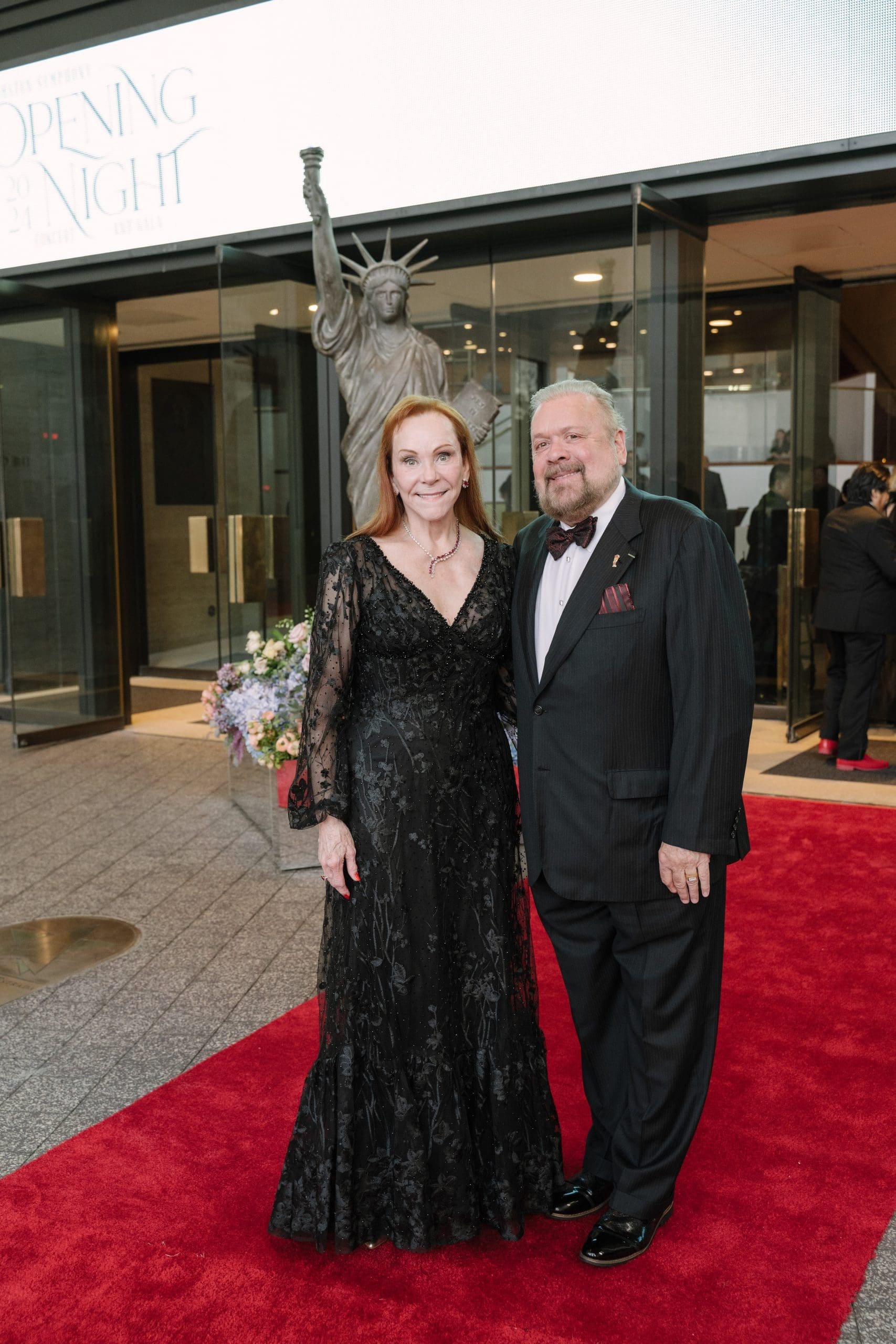 Lindy & John Rydman at the Houston Symphony Opening Night dinner at Corinthian Houston.  (Photo by Thomas Campbell)