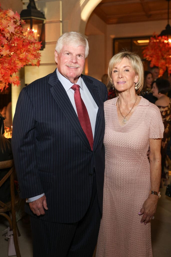 John Eddie & Sheridan Williams at the Memorial Herman Foundation dinner. (Photo by Priscilla Dickson)