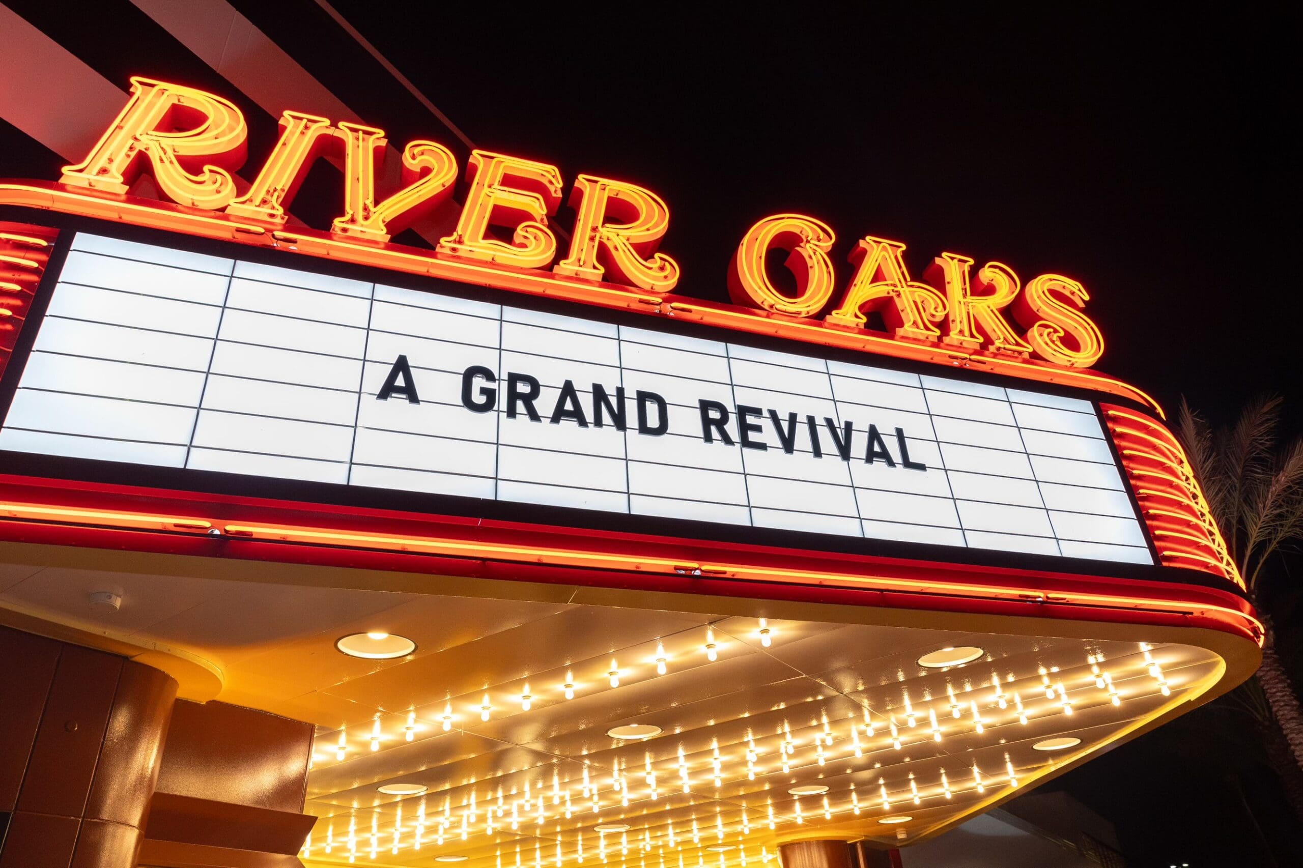 Marquee Courtesy of River Oaks Theatre
