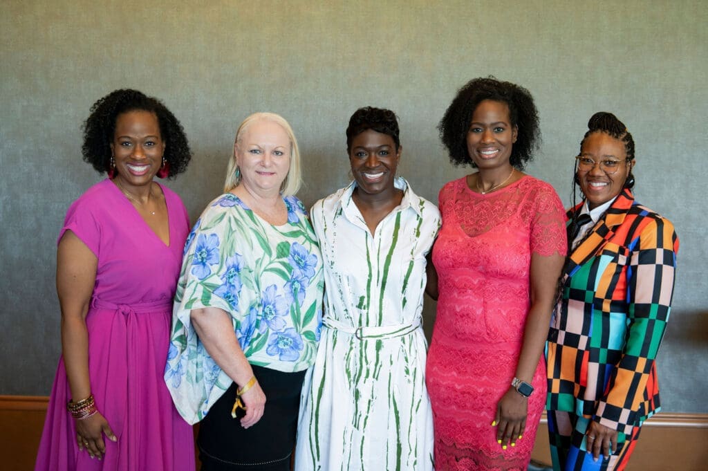 Stephanie Bowers, Paula Knight, Gabrielle Smith, Stacy Bowers, Tonya Stafford (Photo by Tamytha Cameron and Celeste Cass)