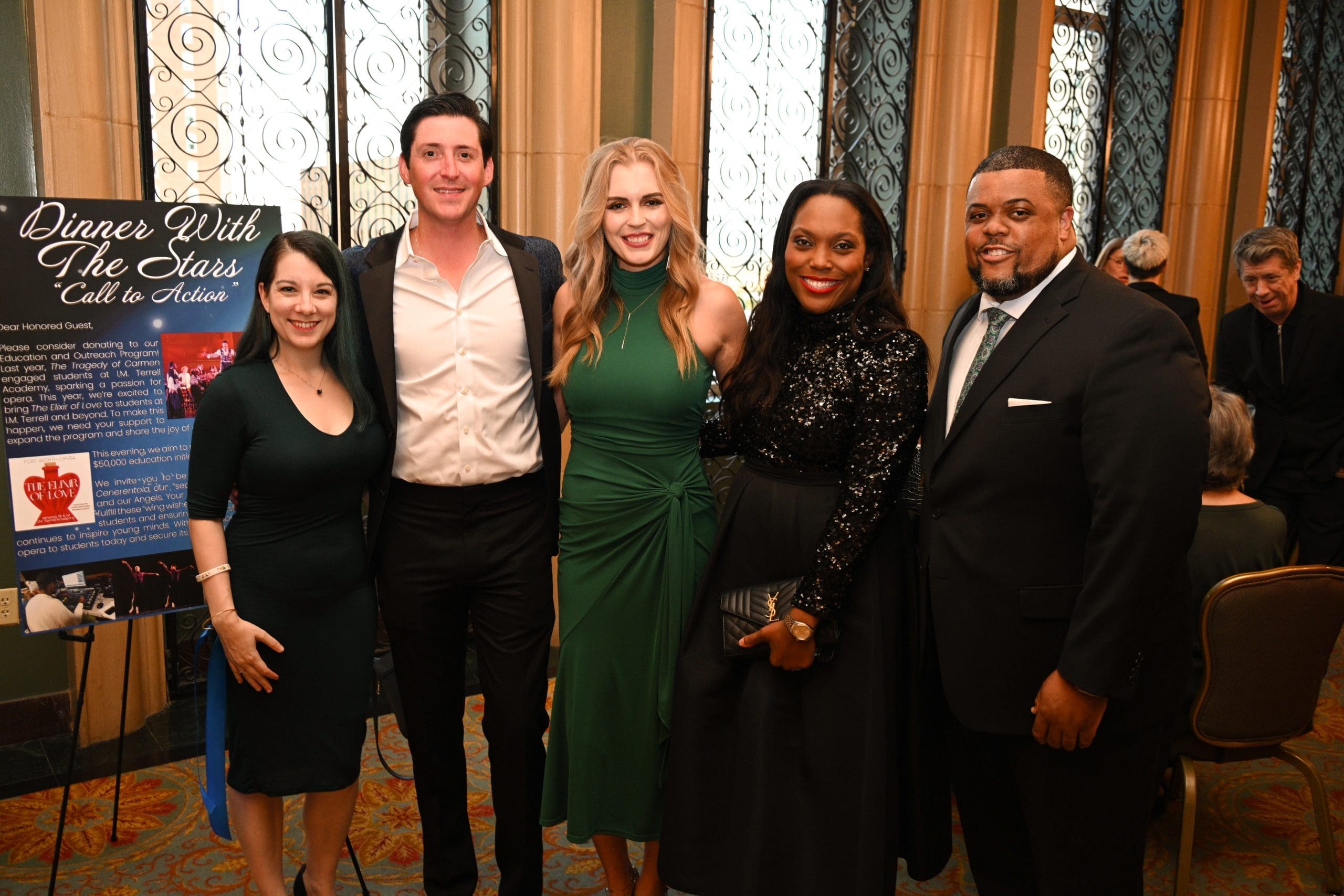 Barbara Jordan, Marshall Moore, Ashley Lacamp Moore, Jordan Stimpson and Ty Stimpson. (Photo by Forever Photography)