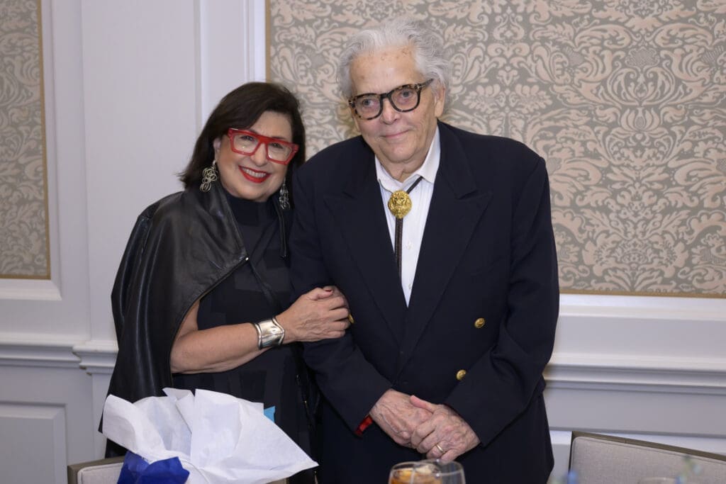 Roz Pactor, Victor Costa at the Italian Cultural & Community Center Luncheon at River Oaks Country Club  (Photo by Michelle Watson, CatchLightGroup.com)