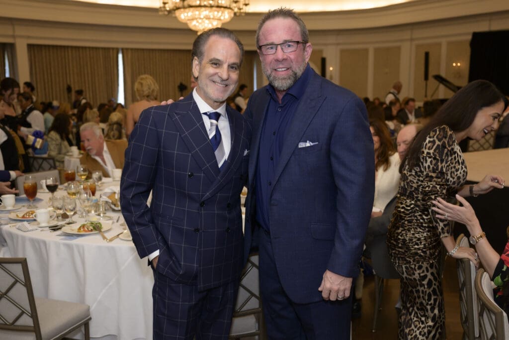 Rudy Festari, Jeff Bagwell at the Italian Cultural & Community Center Luncheon at River Oaks Country Club  (Photo by Michelle Watson, CatchLightGroup.com)