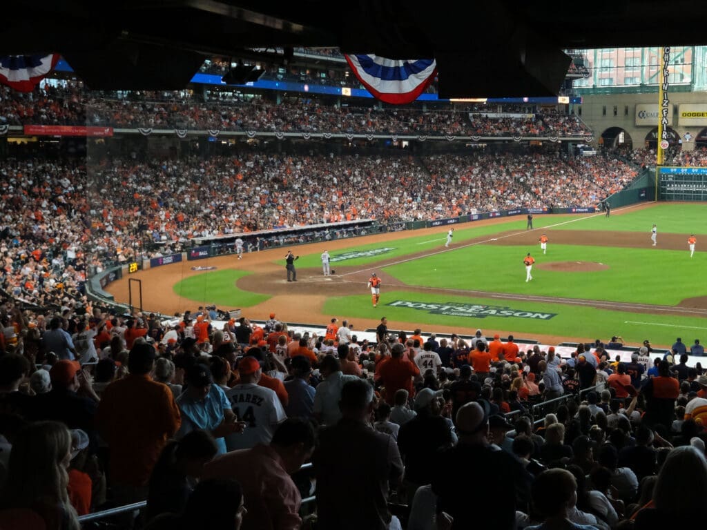 Daikin Park will be transformed into a golf course. (Photo by F. Carter Smith)