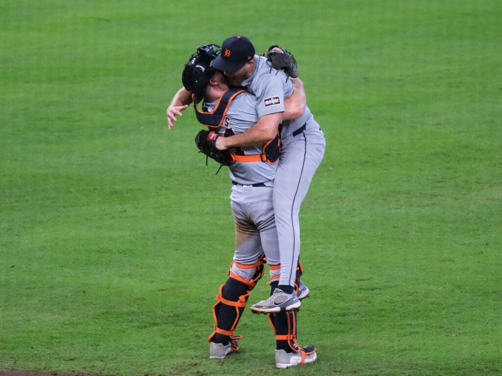 It's Detroit Tigers joy and Astros misery in the MLB playoffs. (Photo by F. Carter Smith)