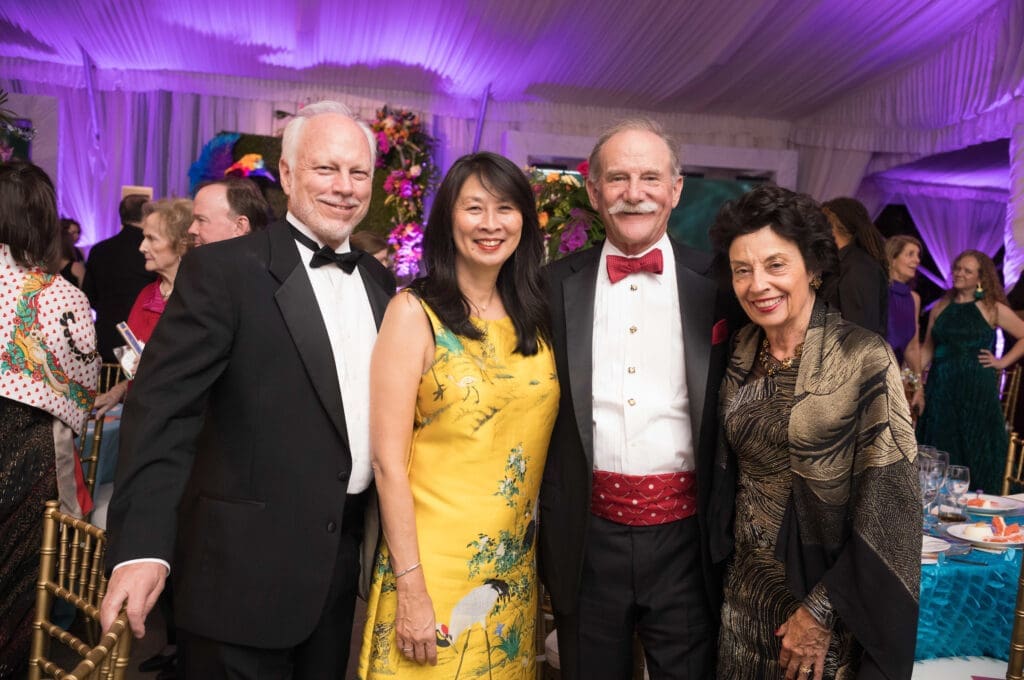 Houston Zoo’s $150 Million Campaign Gets a Major Push In a Ball Where Flamingos, Pythons & Ostrich Chicks Are Special Guests