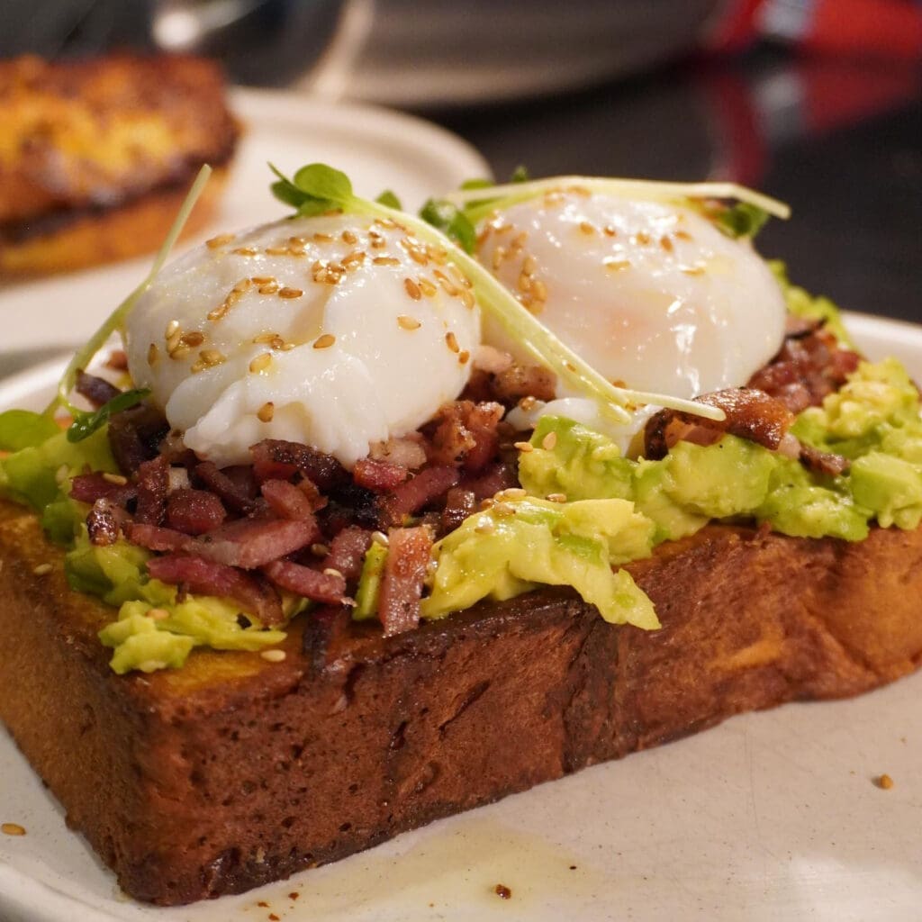 Fielding’s extensive brunch menu makes it one of the Best Brunch Restaurants In The Woodlands. (Photo courtesy of Fielding’s Wood Grill)