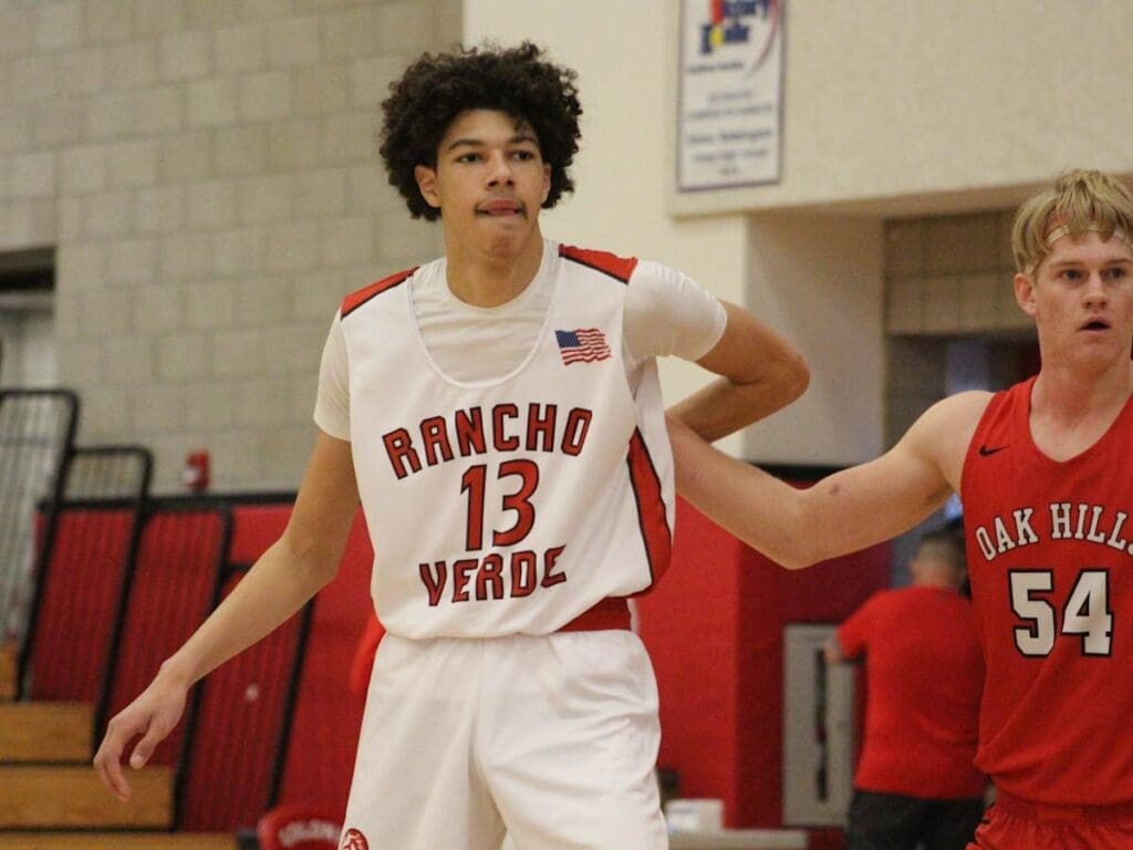 Jacob McFarland stood above the crowd at Rancho Verde before coming to the University of Houston.