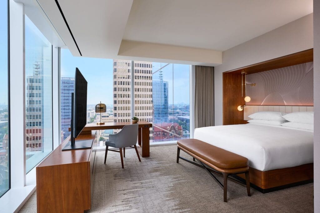 JW Marriott Dallas Arts District is a buzzy hub surrounded by the city's best cultural destinations.