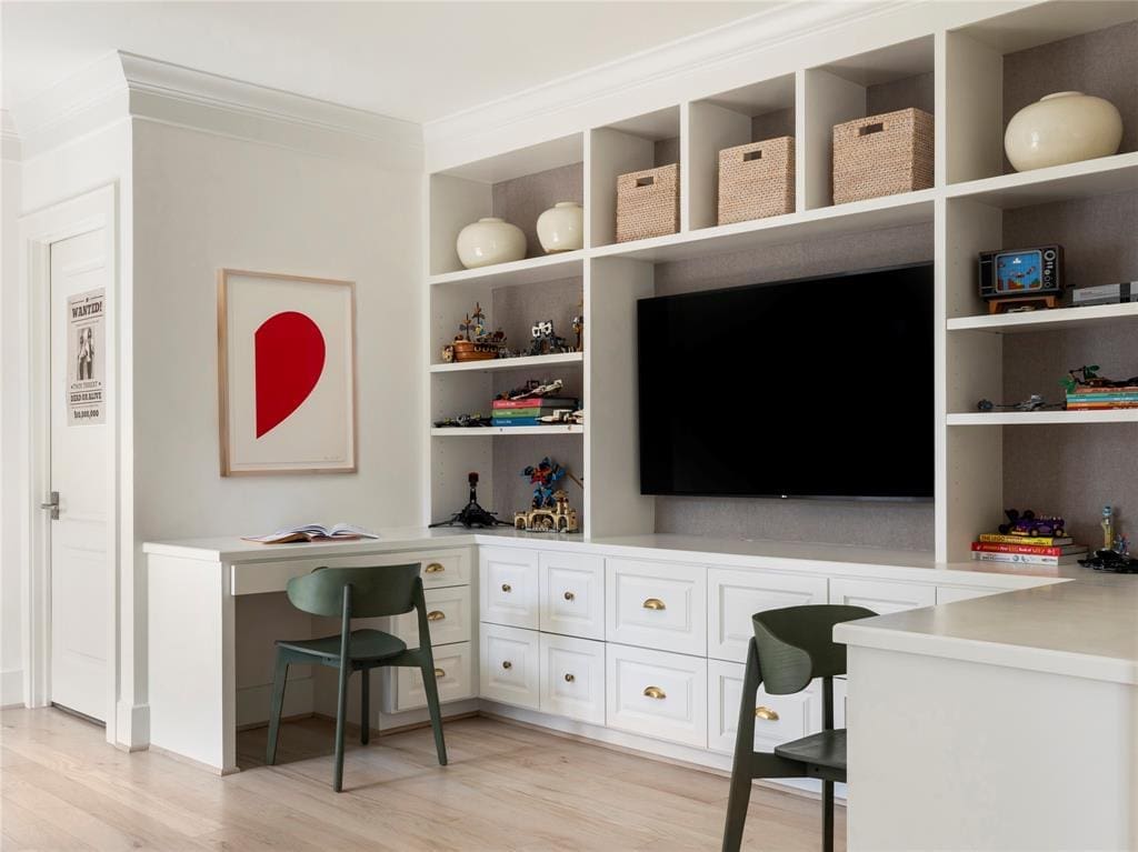 A study space for youngsters in the home at 4048 Overbrook lane.