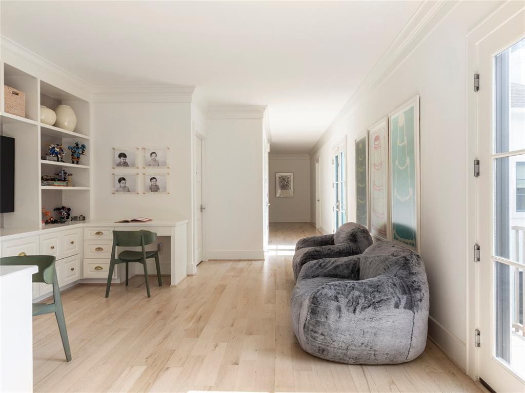 Play space on the second floor for the Oak Estates home.