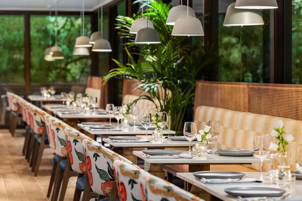 Enjoy an upscale Mother's Day brunch with an incredible view at Harrison's. (Photo courtesy The Woodlands Resort)