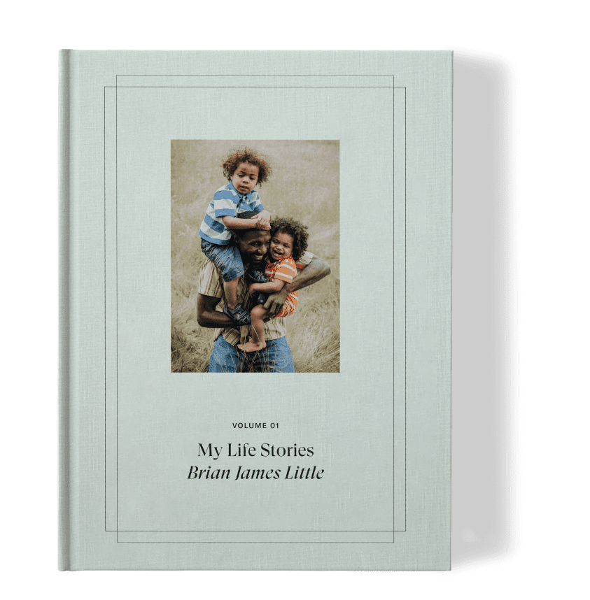 The Keepsake Book from Storyworth captures priceless memories and stories in a beautifully bound, heirloom-quality volume. (Photo courtesy Storyworth)