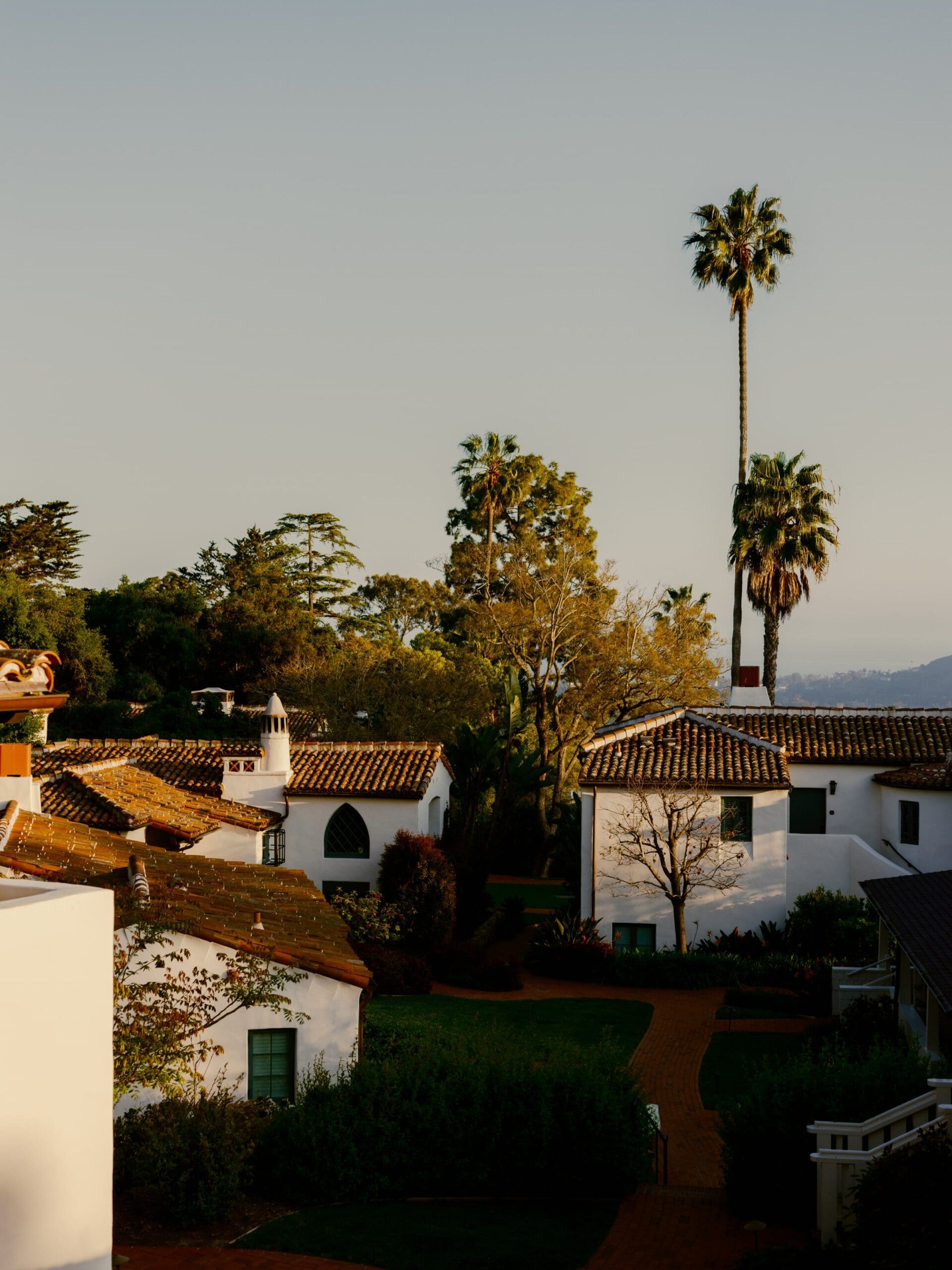 Embedded in the rolling hills, just above the circuits of wineries and tasting rooms, El Encanto blends in seamlessly with the tony neighborhood surrounding it. (Photo by Sean Hazen)