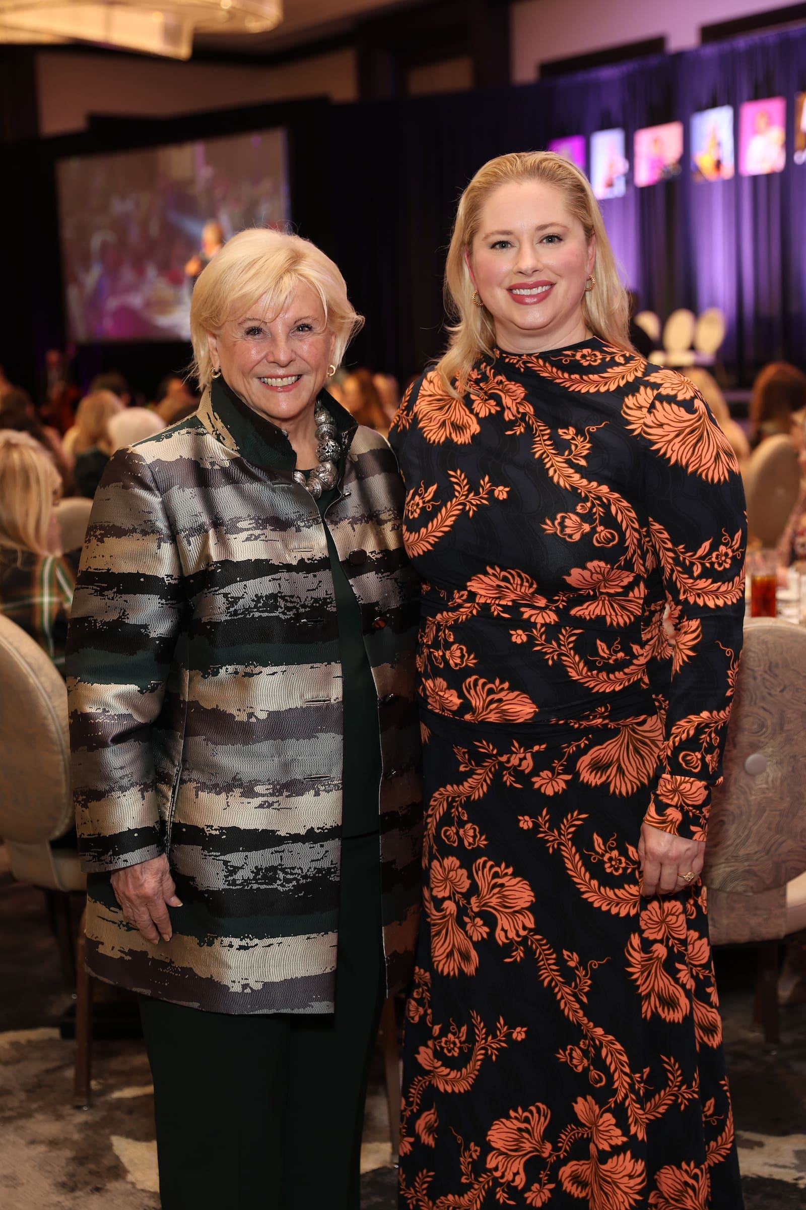 2024 Luncheon Co-Chairs and 2023 Honorees Paula Sutton and April McGee by Priscilla Dickson (Photo by Priscilla Dickson)