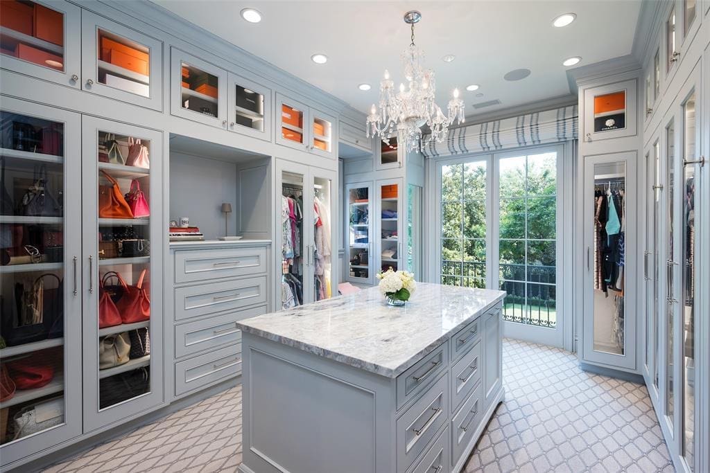 The custom closets are stunning at 4307 Armstrong Parkway. (Courtesy)