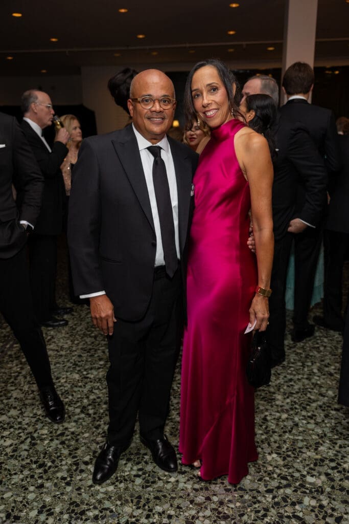 Barron & Lisa Wallace at the Museum of Fine Arts, Houston centennial celebration Grand Gala Ball. (Photo by Jenny Antill)